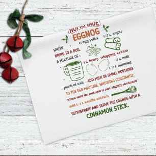 Vakantie Zelfgemaakt Eggnog Recept Kerstmis Theedoek