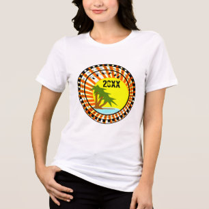 Vakantiebestemming Hawaï met Jaar Tri-Blend Shirt