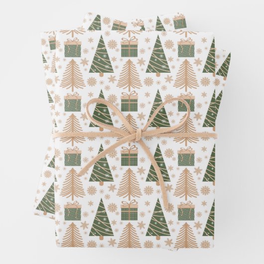 Vakantiebladen Inpakpapier Vel (In situ)