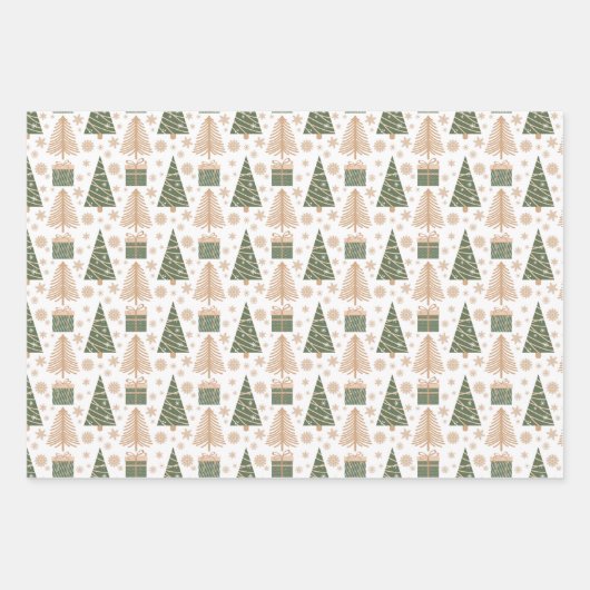 Vakantiebladen Inpakpapier Vel (Voorkant)