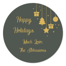 vakantiebrief en cadeau Stickers