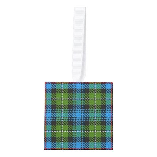 Vakantieclan MacKenzie Tartan Plaid Ornament (Voorkant)