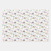 Vakantiecoping vaardigheden inpakpapier (Voorkant 2)