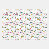 Vakantiecoping vaardigheden inpakpapier (Voorkant)