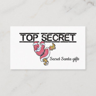 Vakantiedagen Secret Santa Collectie QR-code Visitekaartje