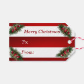 Vakantiedagen Snoep Cadeaulabel (Voorkant (Horizontaal))