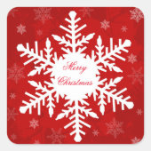 Vakantiedagen Stickers Magische Snowflake (Voorkant)