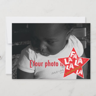 Vakantiedenknopkaart - Fabulous Star Stued Feestdagenkaart