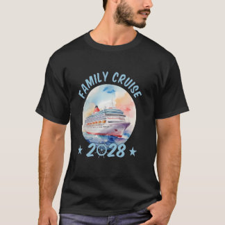 Vakantiedoelen Familie Cruise en Reizen Zeilen 2 T-shirt