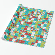 Vakantiedrukpapier voor kerstcadeautjes