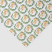 Vakantieduur met cadeau-Label Tissuepapier (Detail)