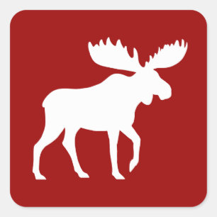 Vakantieeland Eland Vierkante Sticker