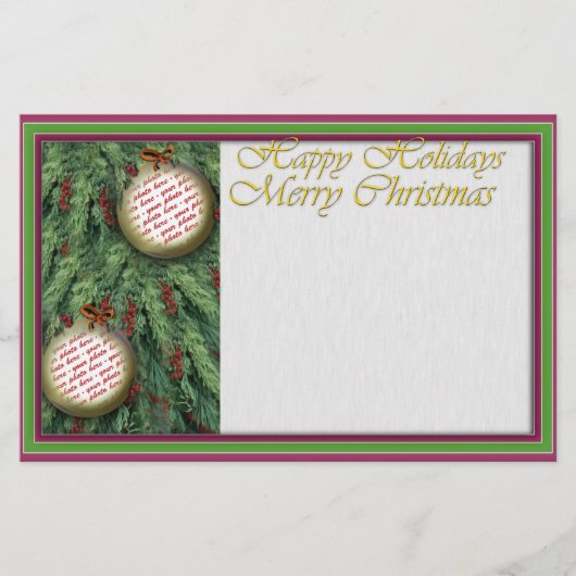 Vakantiefoto Lijst schrijven Briefpapier (Voorkant)