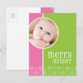 VAKANTIEFOTO POSTKAART :: goedemorgen 8P Feestdagenkaart (Voorkant / Achterkant)