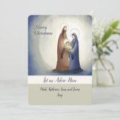 Vakantiegangskaart Feestdagenkaart (Staand voorkant)