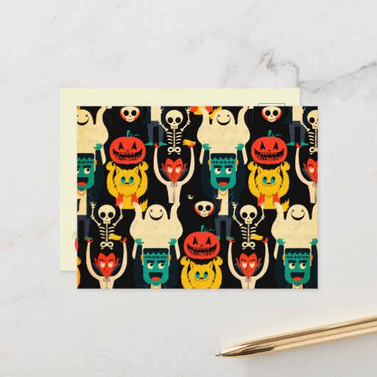 Vakantiegeld Briefkaart (Voorkant / Achterkant in situ)