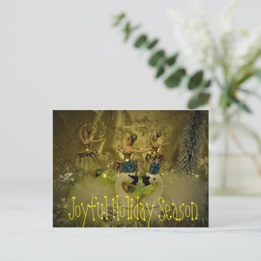 Vakantiegeld briefkaart (Staand voorkant)