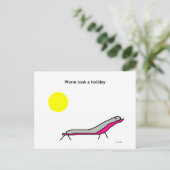 Vakantiegeld Briefkaart (Staand voorkant)