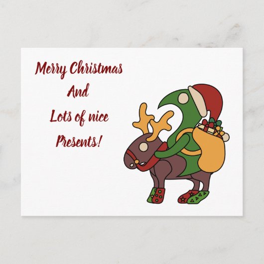 Vakantiegeld Briefkaart (Voorkant)