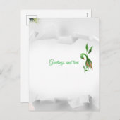 Vakantiegeld briefkaart (Voorkant / Achterkant)