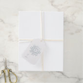 Vakantiegeld Label-zilver-vetroestLabels Cadeaulabels (Met Koord)