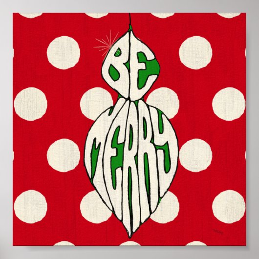 Vakantiegeld Ornament is mooi Poster (Voorkant)