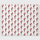 Vakantiegeld Pet op rode wijn Cadeaupapier (Vlak)