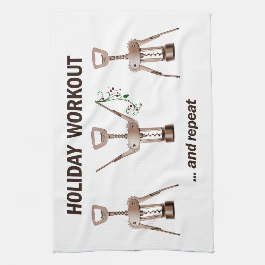 Vakantiegeld Theedoek (Verticaal)