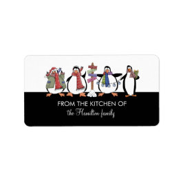 Vakantiegeletiketten met uitgelekte goederen etiket