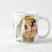 Vakantiegenhuizen Drie kerstfoto's Extra Grote Beker (Rechts)