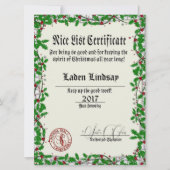 Vakantiegids Holly Santa's lijst van Nice (Voorkant)