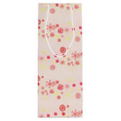 Vakantiegijn met Kerstman Wijn Cadeautas (Achterkant)