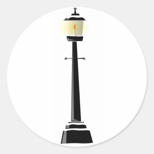 Vakantiegistering Design Ronde Sticker (Voorkant)