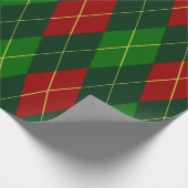 Vakantiegraf voor feestartikelen cadeaupapier (Hoek)