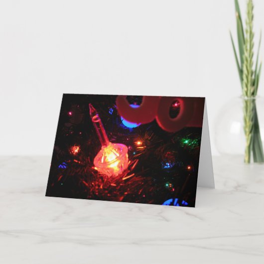 Vakantiegrens Feestdagen Kaart (Voorkant)