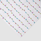 Vakantiegrens Tissuepapier (Detail)