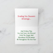 Vakantiegroet en notitiekaarten (Binnen)