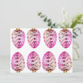 Vakantiegroet en notitiekaarten kaart (Staand voorkant)