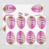 Vakantiegroet en notitiekaarten kaart (Voorkant / Achterkant)