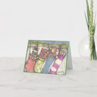 Vakantiegroet Feestdagen Kaart