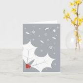 Vakantiegrootkaart Kaart (Gele Bloem)