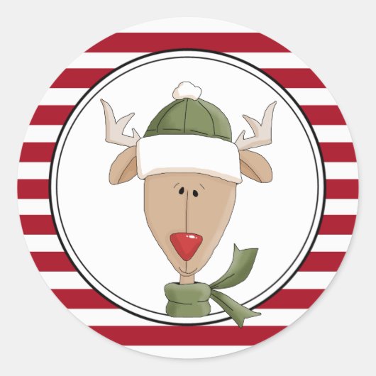 Vakantiegrootte Stickers (Voorkant)