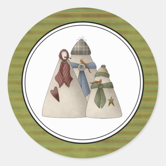 Vakantiegrootte Stickers (Voorkant)