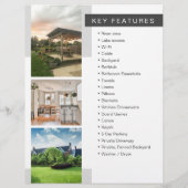 Vakantiehuis Accommodaties Huis Verhuur Flyer (Achterkant)