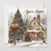 Vakantiehuisfeest Kaart (Voorkant)