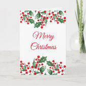 Vakantiekaart Feestdagen Kaart (Voorkant)