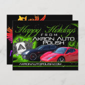 Vakantiekaart Feestdagenkaart (Voorkant / Achterkant)