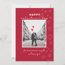 Vakantiekaart, Happy Valentijnsdag Feestdagenkaart