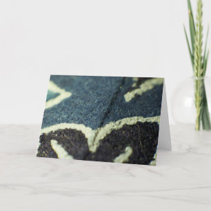 Vakantiekaart, papieren kranen feestdagen kaart