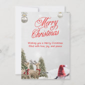 vakantiekaarten feestdagenkaart (Achterkant)